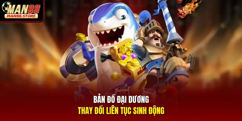 Bản đồ đại dương thay đổi liên tục sinh động
